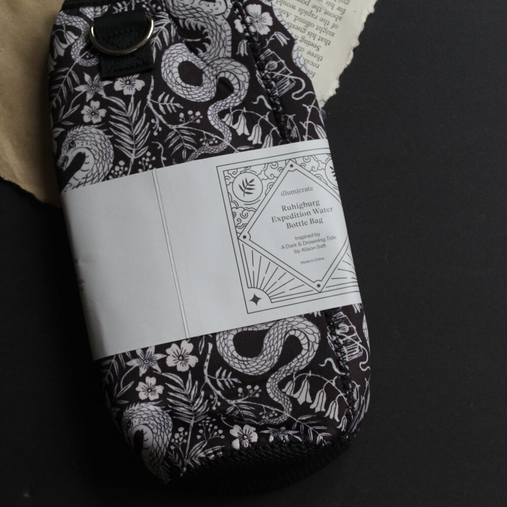 Illumicrate Water Bottle Bag - A Dark and Drowning Tide